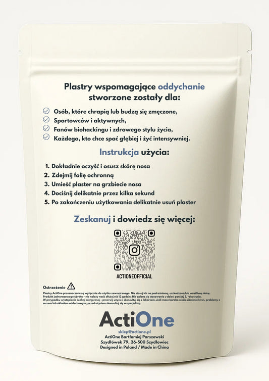 Plastry wspomagające oddychanie