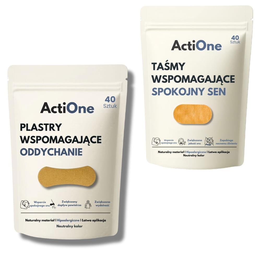 Zestaw: Plastry + Taśmy beżowe