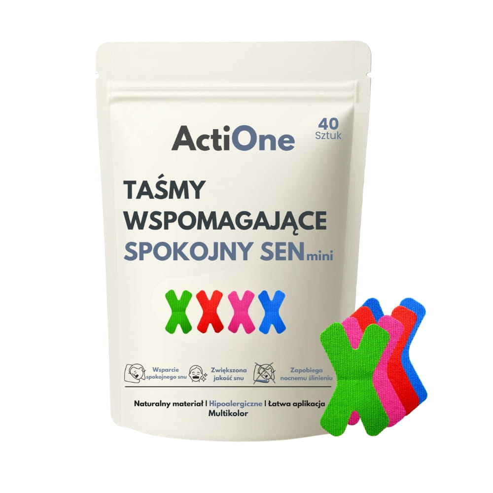 Taśmy wspomagające spokojny sen Mini 40 szt. 