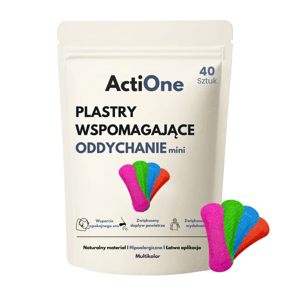 Plastry wspomagające oddychanie Mini 40 szt.  